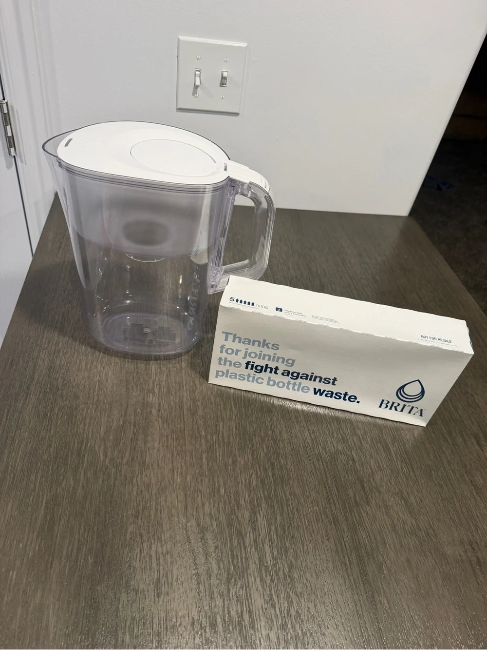 Brita Clear Pitcher with filters